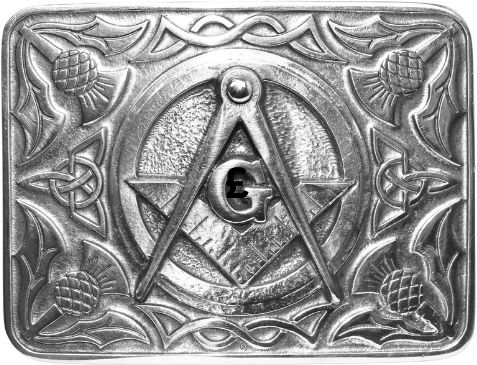 Masonic Belt Buckle