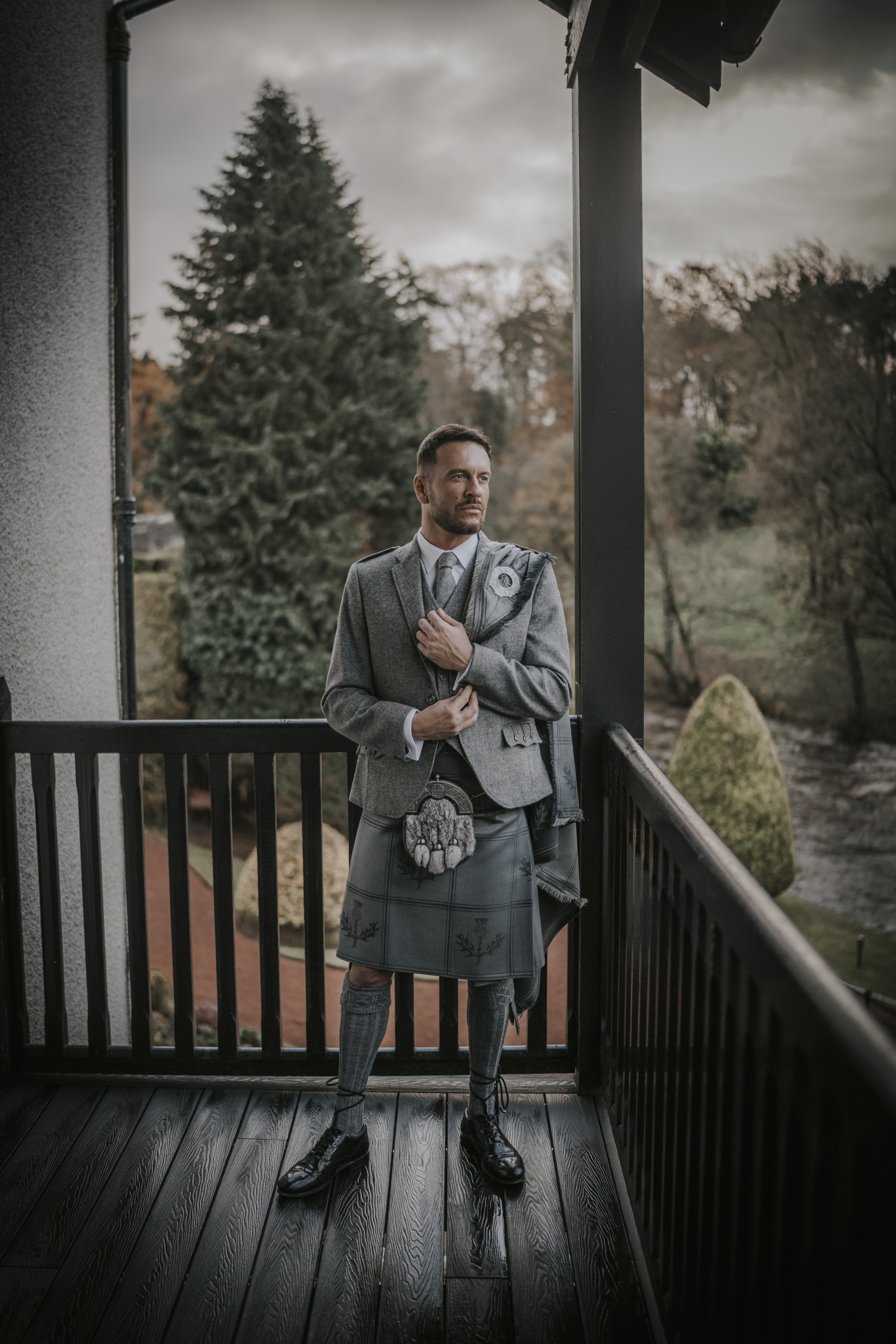 Granite Thistle Tartan Plaid