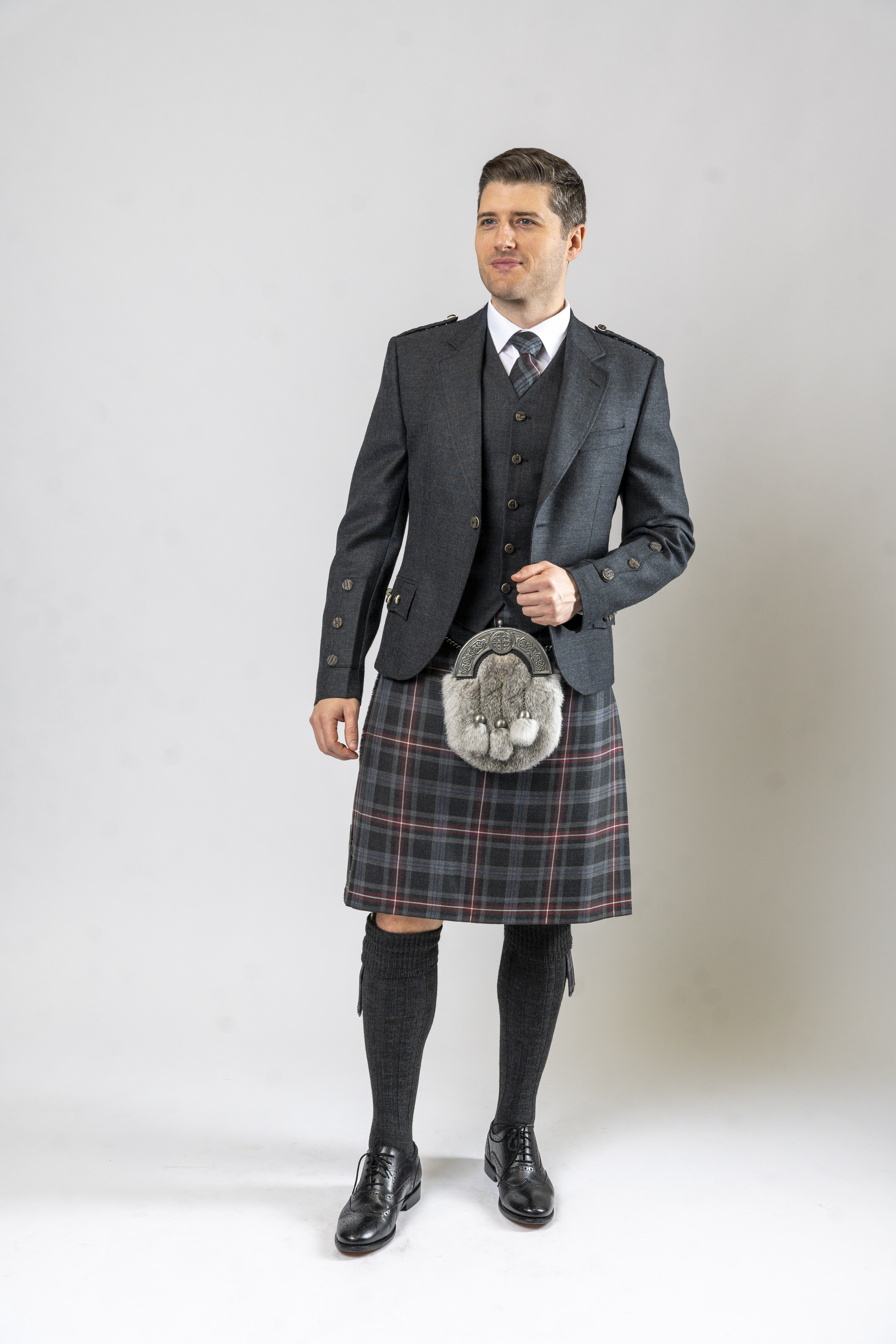 Rangers tartan wedding dress shop