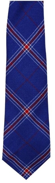 rangers tartan tie