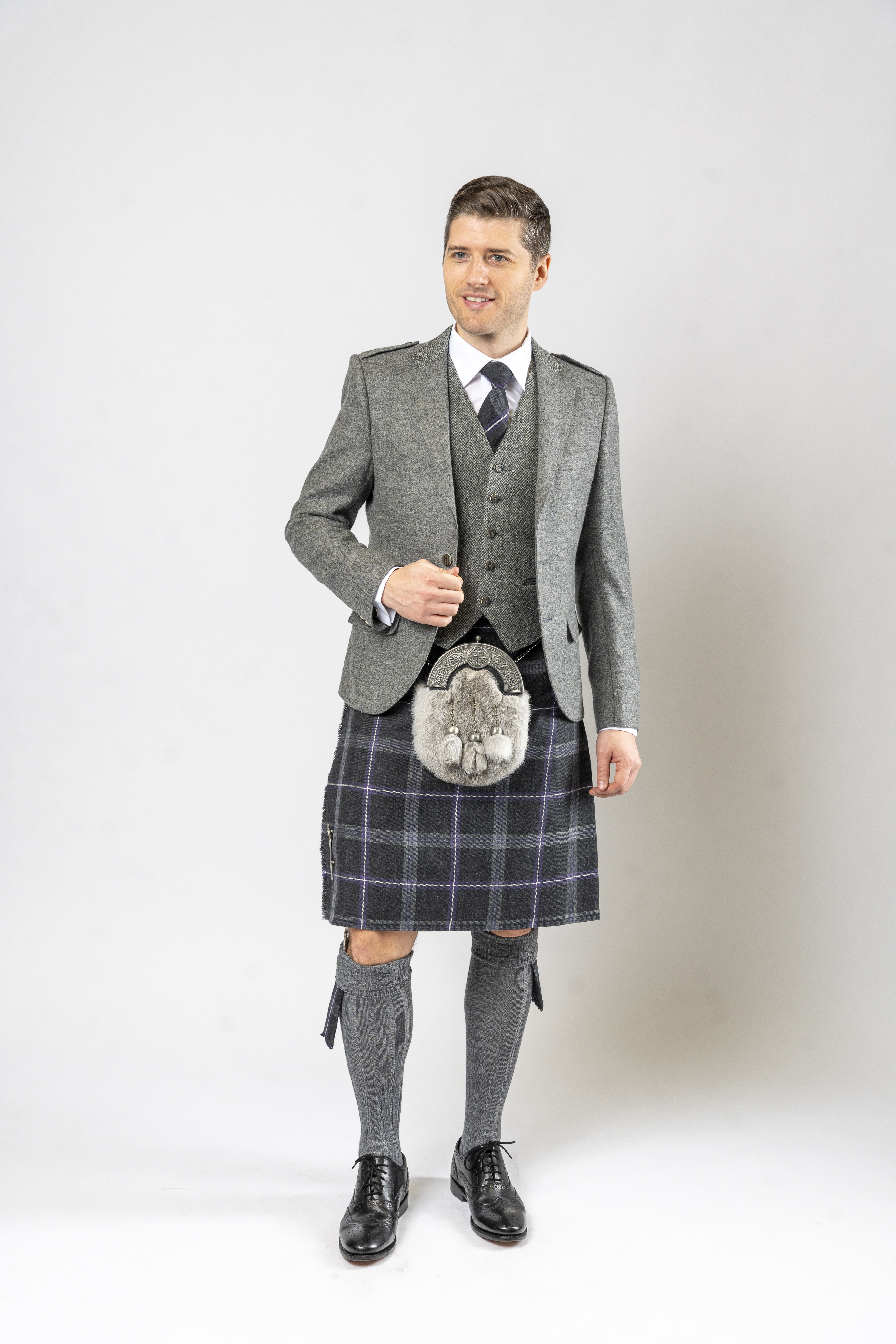 Lomond Tweed Jacket Waistcoat Set Kilts Trews