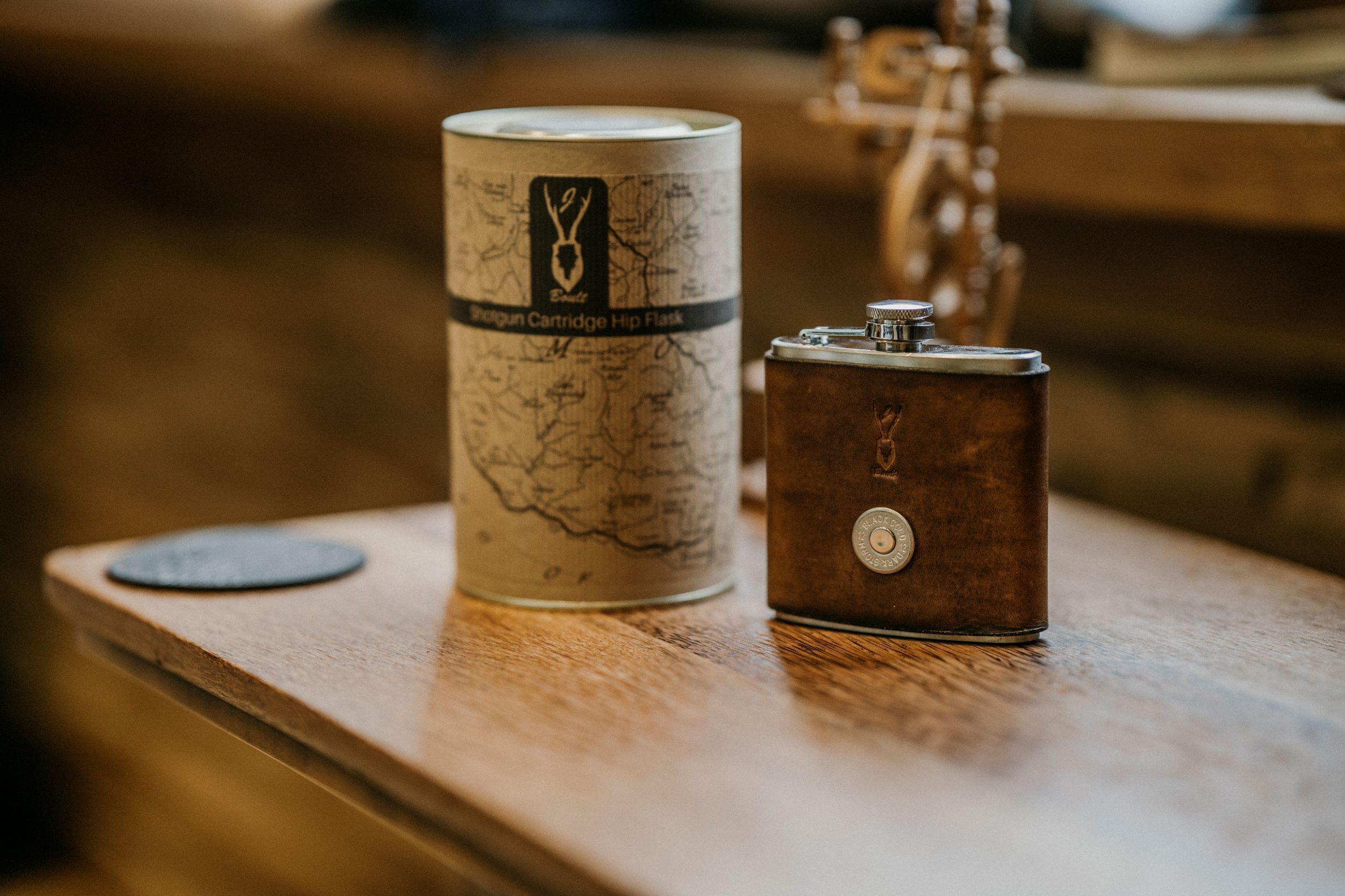 Shotgun Cartridge Hip Flask