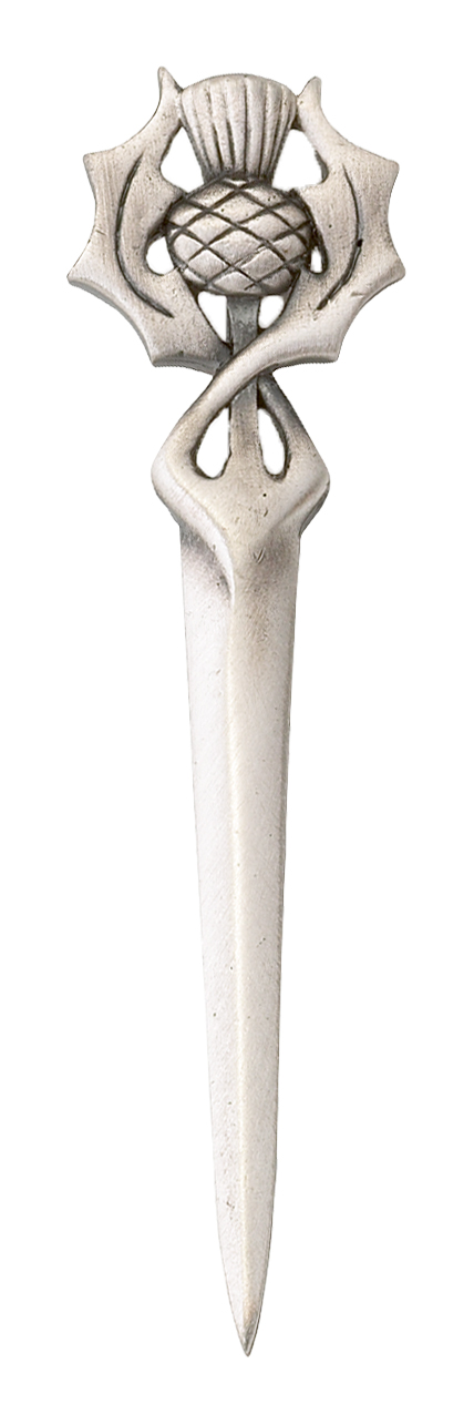Scottish Thistle Antique Kilt Pin