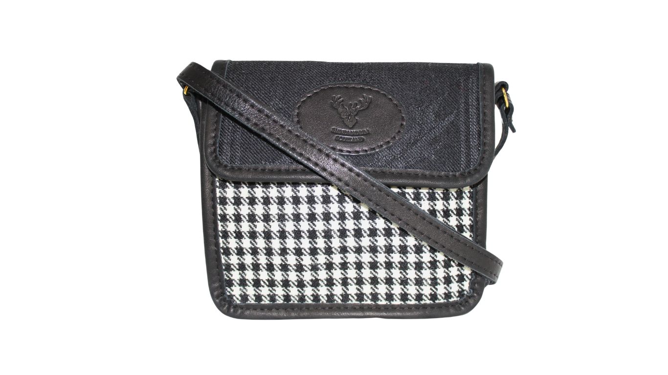 Black Thistle Crossbody Bag