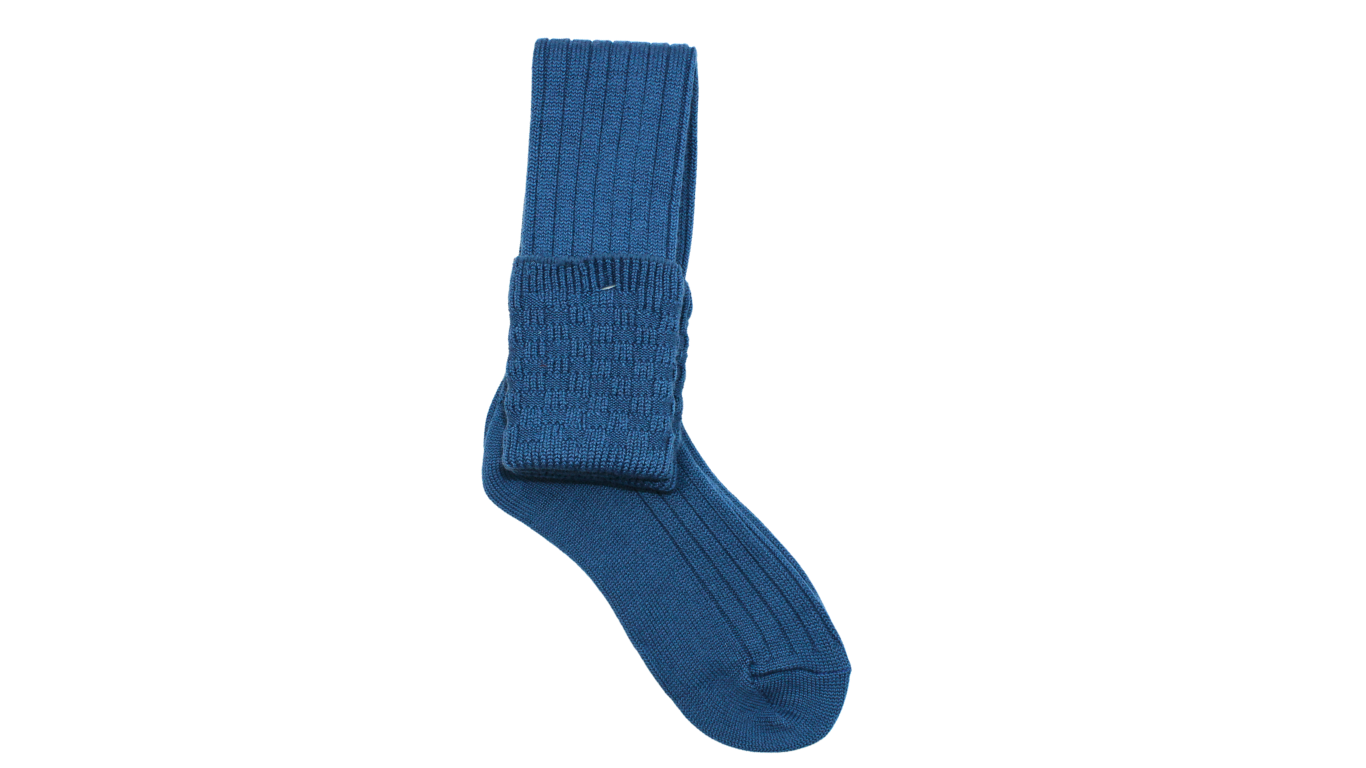 Lovat Blue Premium Kilt Hose