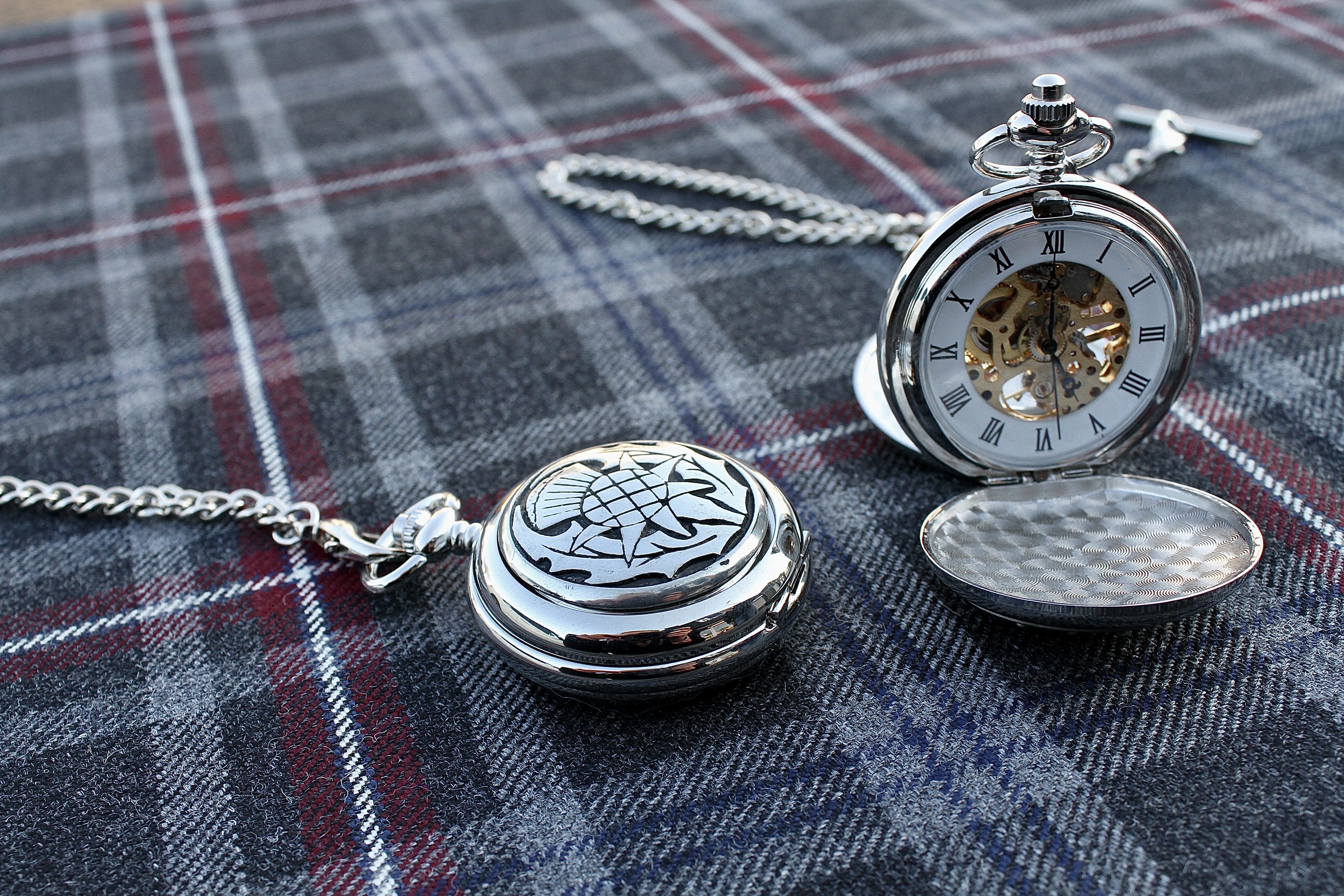 Shop Pocket Watches from Kilts & Trews Scotland