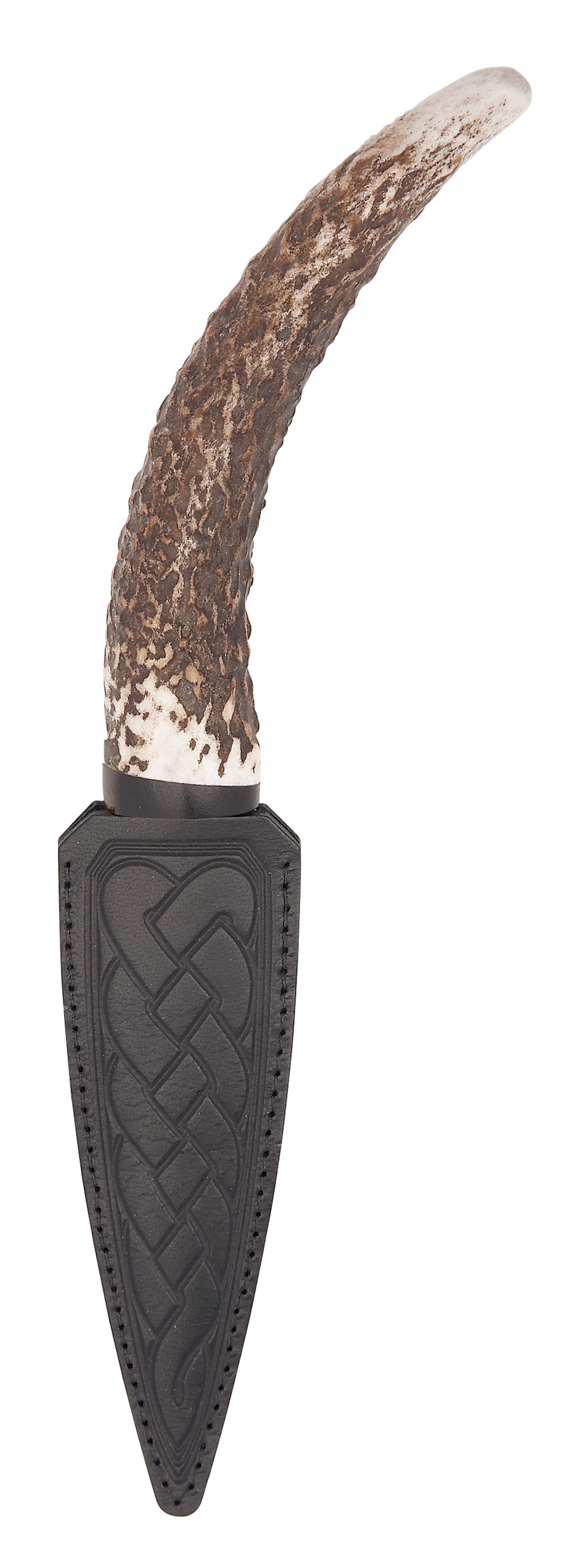 Rugged Staghorn Tine Sgian Dubh